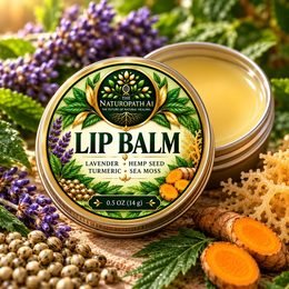 Naturopath AI Lip Balm tin