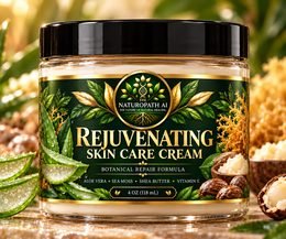 Rejuvenating Skin Care Cream jar