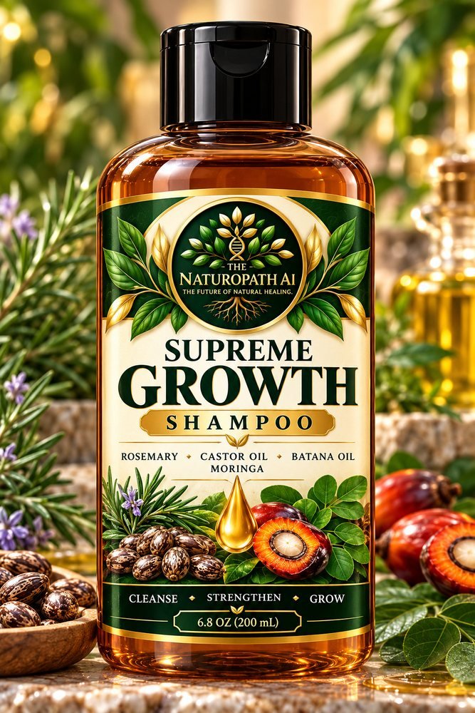 Supreme Growth Shampoo bottle